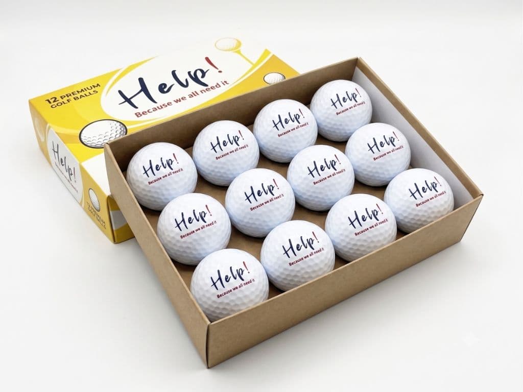 Soft Feel white Balls (12-Pack)